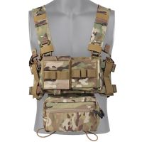 MK3 Chest Rig MOLLE Mission Vest เสื้อกั๊กกลางแจ้ง   tactics