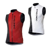 ZZOOI etxeondo Cycling Jersey Summer Cycle Vest Sleeveless Bicycle Wear Clothes Maillot MTB Road Bike Top Racing Gilet Ropa Ciclismo Men