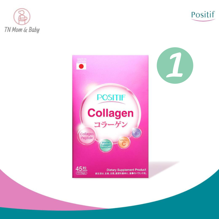 positif-collagen-อาหารเสริม-วิตามินซี-คอลลาเจนเปปไทด์-ชนิดเม็ดทาน-15-วัน-โพสิทีฟ-คอลลาเจน