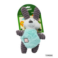 Kanimal Dog Toy ของเล่นสุนัข ตุ๊กตาผ้า รุ่น Bunny บีบมีเสียง สำหรับสุนัขพันธุ์เล็ก-กลาง ขนาด 27x16 ซม. (104666 ) ( ของเล่นหมา dog toy )