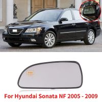 CAPQX กระจกมองหลังทำความร้อนภายนอกสำหรับฮุนไดโซนาต้า NF 2005 2006 2007 2008กระจกมองหลังด้านข้างกระจก2009เลนส์กระจก