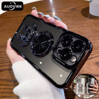 AUOVIEE 3D นักบินอวกาศเคสโทรศัพท์สำหรับ iPhone 14 13 12 11 X XS Max XR 7 8Plus กันกระแทกแบบใสปกอ่อน