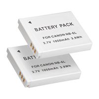 (แพ็คคู่2ชิ้น) แบตเตอร์รี่กล้อง รหัสแบต NB-6L,NB6L for Canon