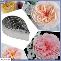 【Ready Stock】 ✉▩ C14 [biling] 7Pcs/Set Rose Petal Mold Cake Decor Fondant Sugarcraft Cookie Cutter Mould