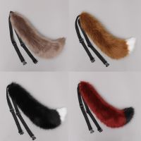 2021 Girls Wolf Ears Headband Tail Set Plush Hair Hoop Lolita Lovely Party Headdress Anime Cosplay Party Kawaii Accessories