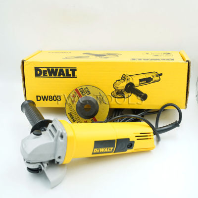 DEWALT เครื่องเจียร์ไฟฟ้า เจียรมือ ลูกหมู 4 นิ้ว รุ่น DW810 (710วัตต์)