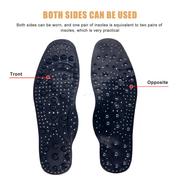 terapi-magnet-พื้นรองเท้าบอบบางพื้นรองเท้าแบบนวดบำบัดตามจุดฟุตร่างกายดีท็อกซ์แผ่นสอดกดจุด