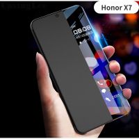 กรณีหรูหราสำหรับ Honor X7 X8 X9 4G X9สมาร์ทหน้าต่างดูโทรศัพท์สำหรับ Honor X7 X8 X9หนังปลอก