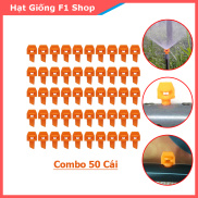 Combo 50 Cái Béc Bọ Tưới Cây Màu Cam Họng Phun 1.6 Ly 330.F1