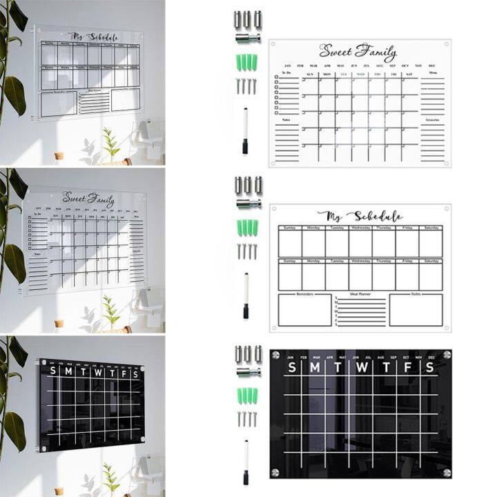 ปฏิทินอะคริลิคใส-วางแผนรายสัปดาห์-สําหรับไวท์บอร์ด-r5c3