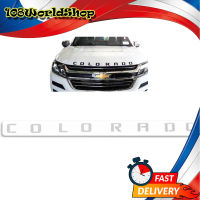 โลโก้ COLORADO LOGO COLORADO ติดฝากระโปรงหน้า สีเทา.มีบริการเก็บเงินปลายทาง