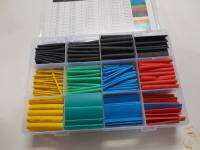 ท่อหดขนาด 1.5-10 มม จำนวน 530 ชิ้นพร้อมกล่องใส่/ 530 Packs Heat shrink tubing kit