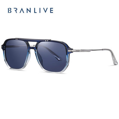 BRANLIVE D Driving Sunglasses Stylish Glasses For Men แว่นตาผู้ชาย ดำ xy2