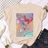 Precure เสื้อการ์ตูนผู้หญิง2000S,เสื้อ Y2K กราฟฟิกลายการ์ตูนชั้นนำ