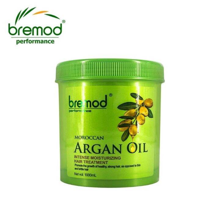 Bremod Moroccan Argan Oil Vitamin E kertain Intense Moisturizing Hair Treatment 1000ml (BRH025
