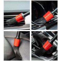 5pcs/set Car Wash Brushes Car Mesh Detail Brushes Engine Brushes Crevice W4G8