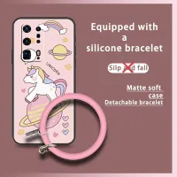 simple ultra thin Phone Case For Huawei P40 Pro+/P40 Pro Plus cute personality ring Cartoon funny heat dissipation