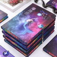 Twelve Constellation Story Notebook Girl Heart Cute Diary Creative Round Button Crystal Color Edge Exquisite A5 Hand Book