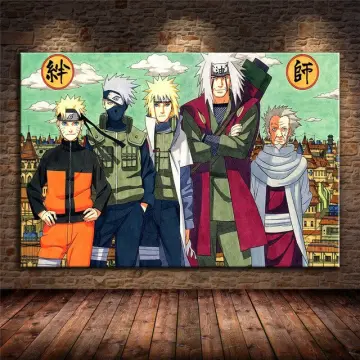 NARUTO SHIPPUDEN CHARACTERS POSTER, JAPANESE ANIME COMIC NEW 24x36