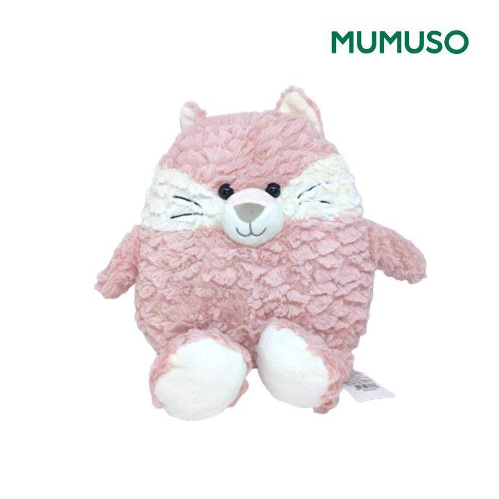 mumuso cat stuffed toy