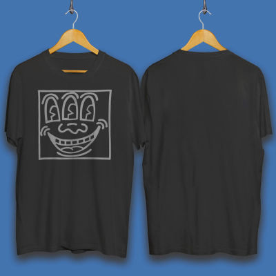 90s Pop Shop Keith Haring Shirt Three Eyes Tshirt