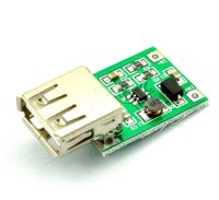 DC-DC step-up module (0.9V to 5V) 5V 600MA USB Power charger