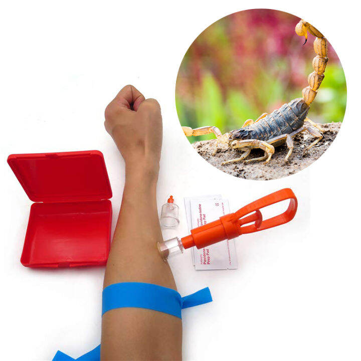 Outdoor Extractor Emergency Snake Insect Bite First Aid Kit Wild