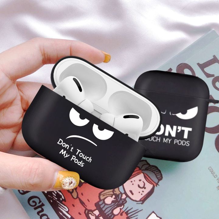 silicone-cover-for-airpods-1-2-earphone-dont-touch-my-pods-black-soft-protector-fundas-airpods-pro-case-air-pods-chargingbags