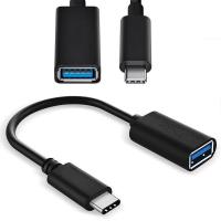 USB 3.1 Type C Male USB-C to 3.0 Type A Female OTG Host Adapter Convertor Black