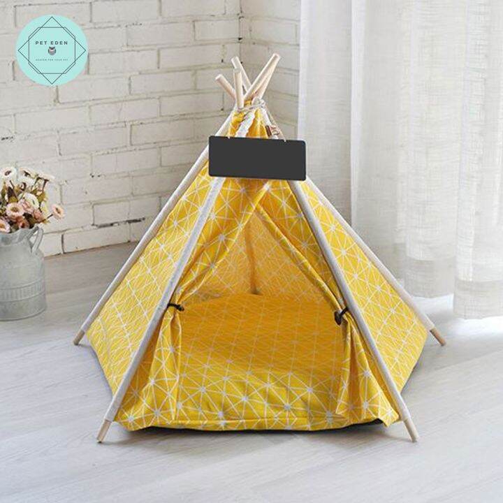 apache-pet-tent-กระโจมที่นอนสัตว์เลี้ยง-กระโจมหมา-กระโจมแมว-เต็นท์หมา-เต็นท์แมว-พร้อมจากไทย