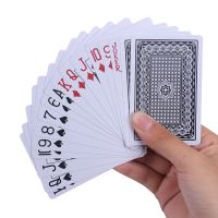 【CW】◙❅◙  Packed Cards Texas Playing Plastic Durable Poker Tricks Multiplayer Game Card