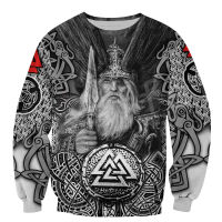 Tessffel Viking Tattoo Viking Warriors Legend New Fashion Trucksuit 3DPrint Funny Unisex ZipperSweatshirtsHoodiesJacket C-4