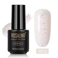 ROSALIND Diamond 7ml Polish W01-20 Glitter Nail Varnish Gel Lacquer