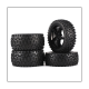 4Pcs 85mm Tire Wheel Tyre for Wltoys 144001 144010 124007 124017 124019 Tamiya HSP 1/10 1/12 1/14 RC Car Off Road Buggy Accessories