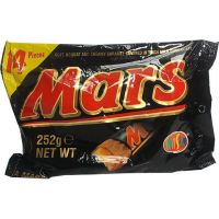 อย่างฟิน? Mars Chocolate 252g มาร์ส ช็อกโกแลตไส้คาราเมลแท่ง ฟันไซส์?