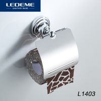 LEDEME Stainless Steel Toilet Paper Holder  Wall Mount Toilet Paper Holder Roll Paper Holder Bathroom Hardware L1403 Toilet Roll Holders