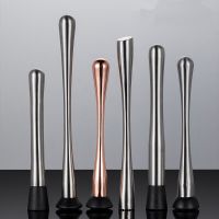 Stainless steel crushed Popsicle fruit mash stick lemon hammer squeeze juice cocktail punch Popsicle knock ice crush stick