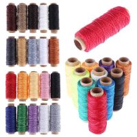 10Pcs 50Meters Multicolor Sewing Thread Polyester Cord Waxed Thread for DIY Tool Hand Stitching Thread