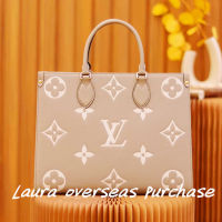 pre order Brand new authentic，Louis Vuitton，กระเป๋ารุ่น ONTHEGO MM，Shoulder Bags，handbag，LV