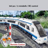 NEW LEGO City High Speed Railway Rail Transit Building Block Technical RC/Non-RC Electric Train Kits Brick Toys For Kids Birthday Gifts