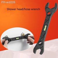 Multi-purpose Double Head Shower Wrench High Density Plastic Made Lightweight Bathroom Wrench Tool for Faucet Water Dropship