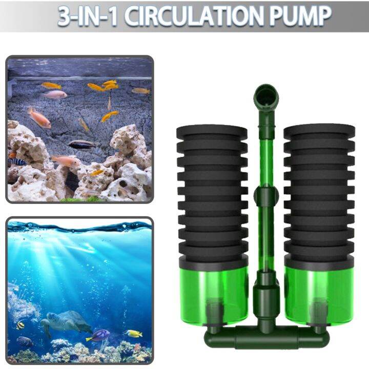 Mapiuo 1PC Air Driven Sponge Filter Aquarium Fish Tank BioSponge