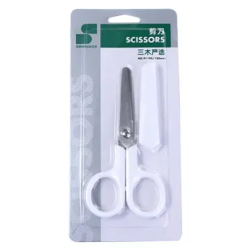 Cute Cartoon Scissors with Protective Cover Handmade Safety Scissors Korean  Stationery Cutter for Paper Kawaii Office