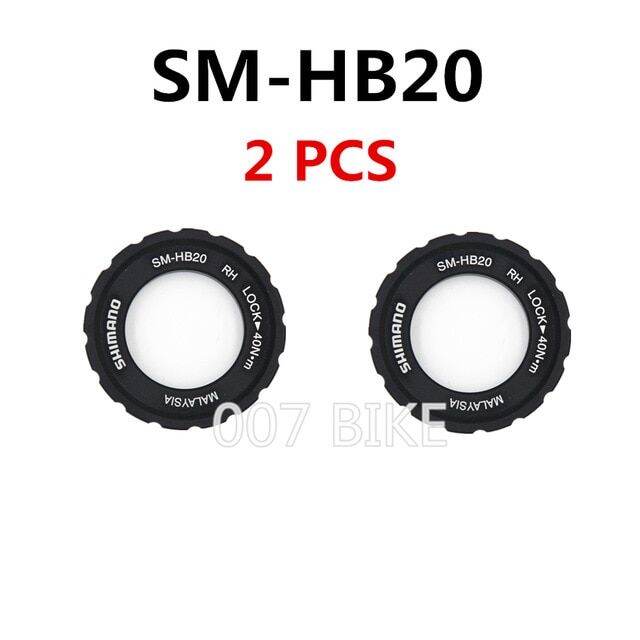 Shimano Smhb20 Center Lock Disc Brake Hub Rotor Lockring For 15mm 20mm
