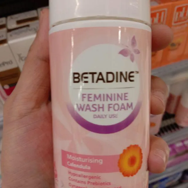 Betadine feminine wash foam Lazada PH
