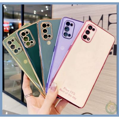 ✖▥ เคสโทรศัพท์เคลือบด้วยไฟฟ้า Oppo Reno4 4G เคส Oppo Reno5 pro เคส Oppo Reno2F เคส Oppo F11 PRO เคส Oppo F9 เคส Oppo Reno4Z เคส Oppo Reno2 เรียบง่ายมีสไตล์ เคสโทรศัพท์