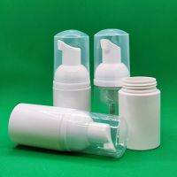 8/10 Pack 30ML Foam Dispenser Bottle White Plastic Refillable Mini Foam bottle Foaming Soap Dispenser Pump Bottles for Travel Travel Size Bottles Cont