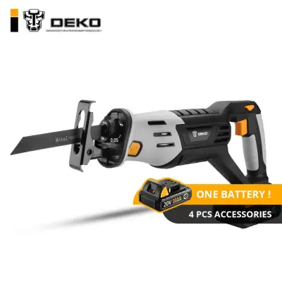 Deko 20V เลื่อยลูกสูบไร้สายเลื่อยไฟฟ้าปรับความเร็วได้ ขาย Deko 20V เลื่อยลูกสูบไร้สายเลื่อยไฟฟ้าปรับความเร็วได้