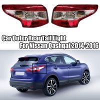 ไฟสัญญานเลี้ยวท้ายด้านหลังรถสำหรับ Nissan Qashqai J11 2014-2016ไฟเบรคซ้ายปีกด้านขวาเลนส์ท้าย26555 26550 HEAOA