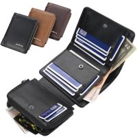 【CW】✉∈  New Leather Men Wallets Short Desigh Card Holder Male Purse Coin